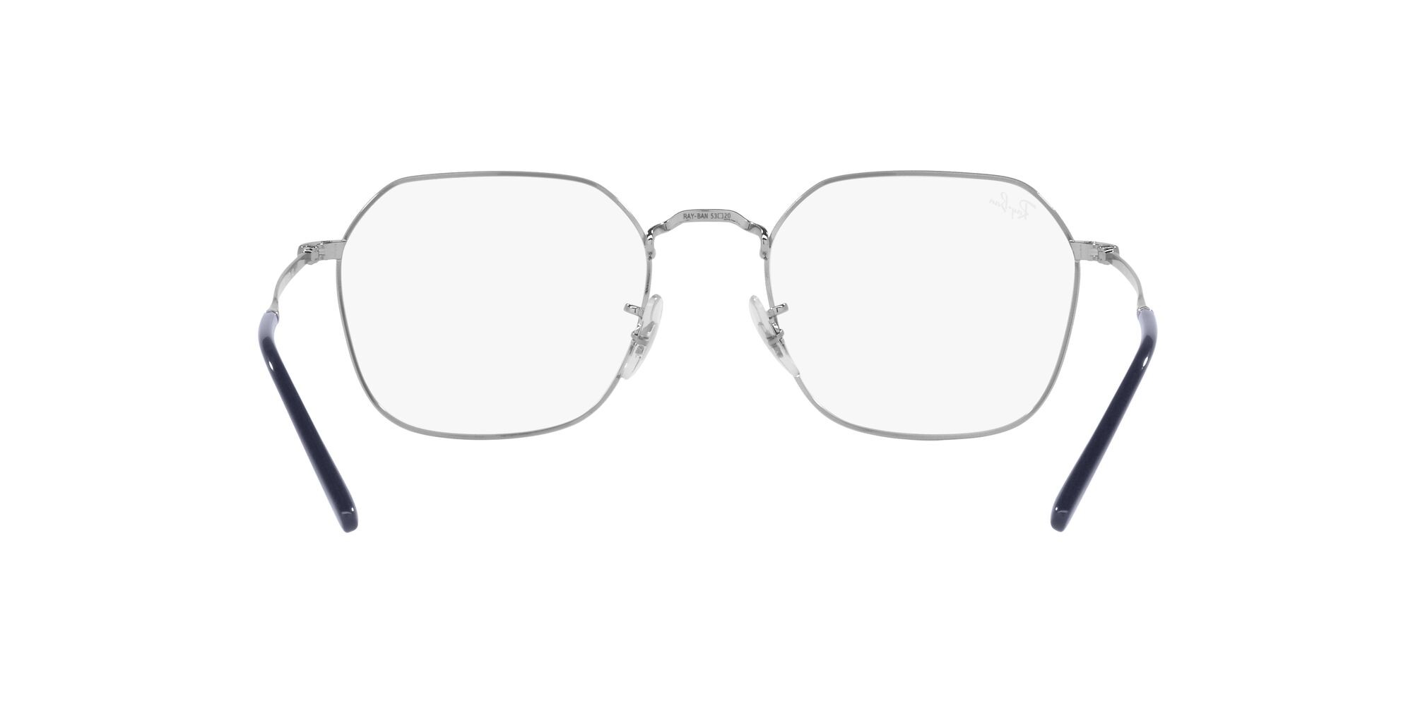 Occhiali da vista Ray-Ban Jim RX 3694V (2502) - RB 3694V 2502 colore gunmetal forma irregolare lenti lente demo