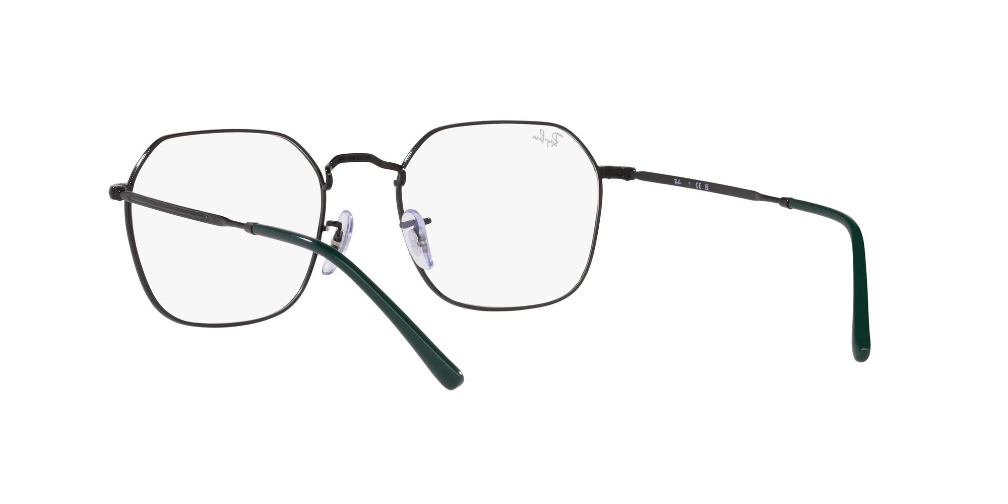 Eyeglasses Ray-Ban Jim RX 3694V (2509) - RB 3694V 2509 color nero shape irregular lenses lente demo