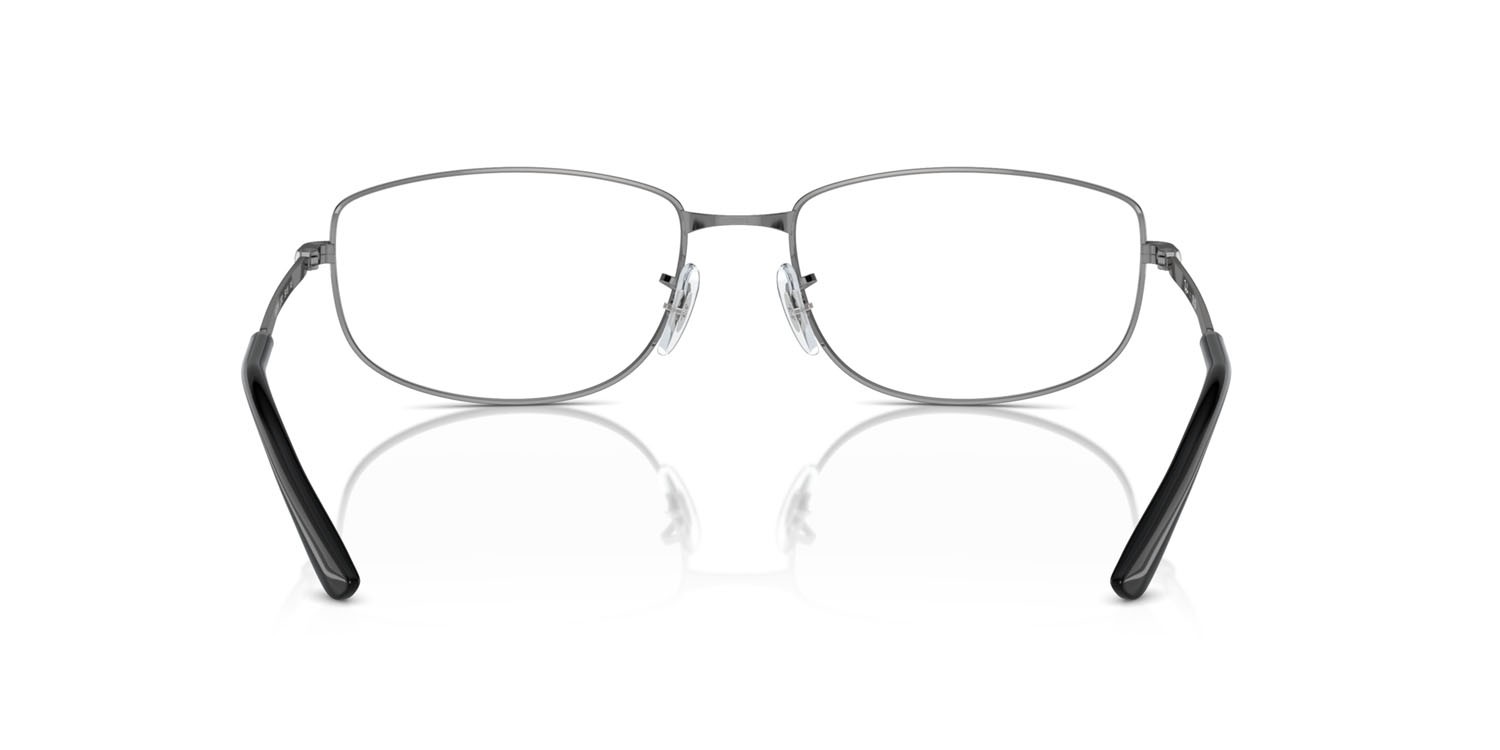 Occhiali da vista Ray-Ban RX 3732V (2502) - RB 3732V 2502 colore gunmetal forma irregolare lenti trasparente