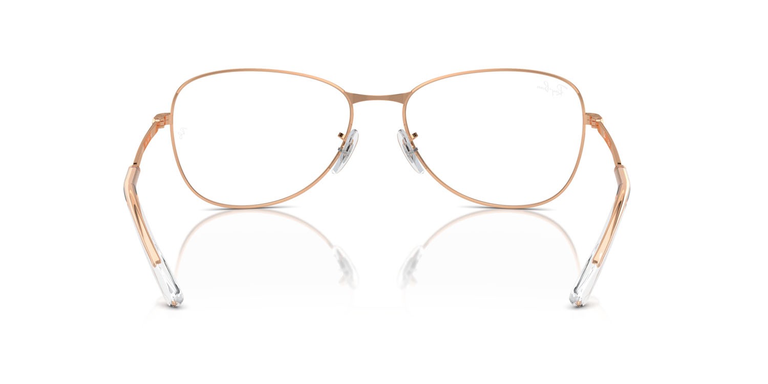 Occhiali da vista Ray-Ban RX 3733V (3094) - RB 3733V 3094 colore oro rose forma aviator lenti trasparente