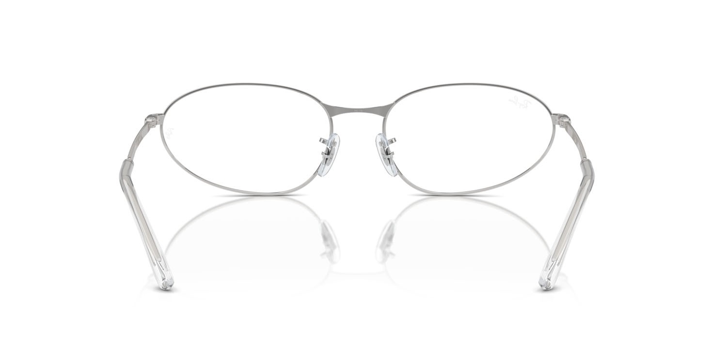 Brillen Ray-Ban RX 3734V (2501) - RB 3734V 2501 farbe argento form unregelmäßig gläser trasparente
