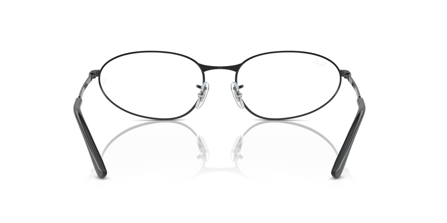 Eyeglasses Ray-Ban RX 3734V (2509) - RB 3734V 2509 color nero shape irregular lenses trasparente