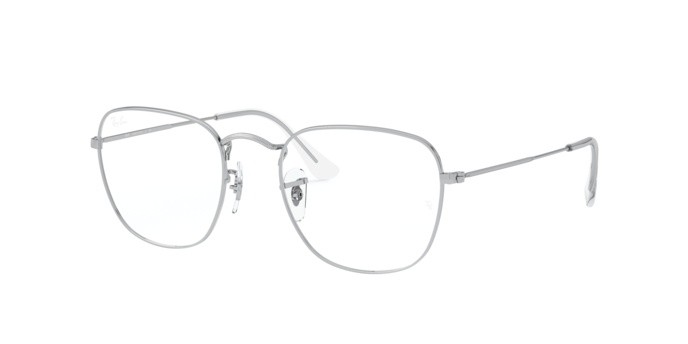 Occhiali da vista Ray-Ban Frank RX 3857V (2501) - RB 3857V 2501 colore silver forma quadrato lenti demo lens