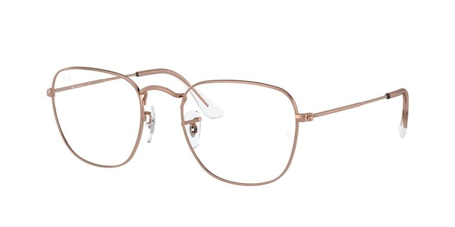Occhiali da vista Ray-Ban Frank RX 3857V (3107) - RB 3857V 3107 colore copper forma quadrato lenti demo lens