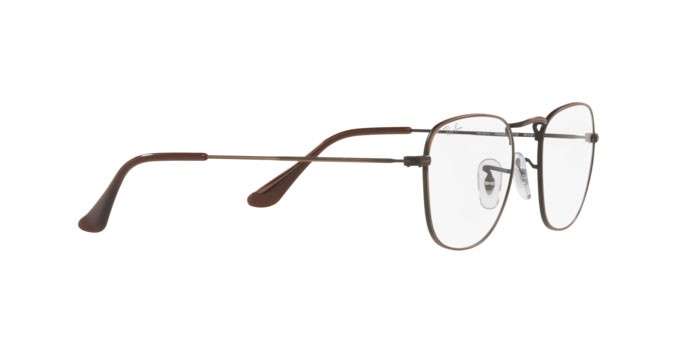 Occhiali da vista Ray-Ban Frank RX 3857V (3120) - RB 3857V 3120 colore antique copper forma quadrato lenti demo lens