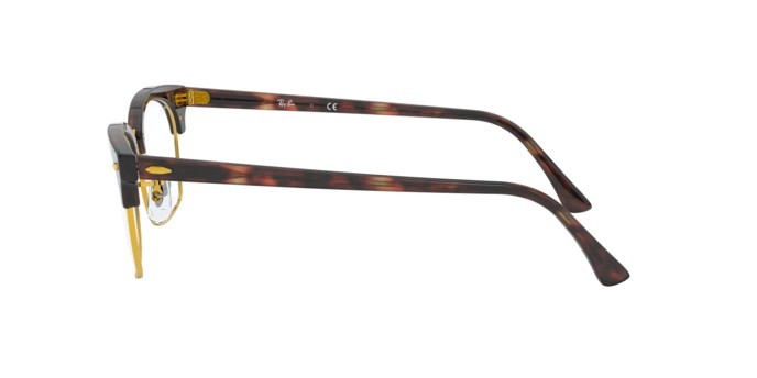 Brillen Ray-Ban Clubmaster Square RX 3916V (8058) - RB 3916V 8058 farbe mock tortoise form rechteckig gläser demo lens