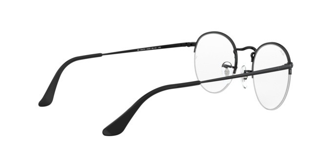Occhiali da vista Ray-Ban Round Gaze RX 3947V (2509) - RB 3947V 2509 colore shiny black forma pantos lenti demo lens