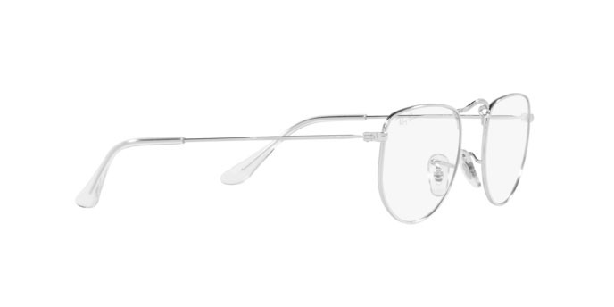 Occhiali da vista Ray-Ban Elon RX 3958V (2501) - RB 3958V 2501 colore silver forma irregolare lenti demo lens
