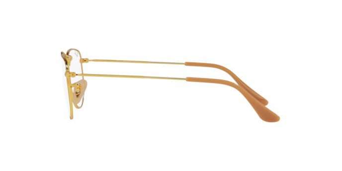 Occhiali da vista Ray-Ban Elon RX 3958V (3086) - RB 3958V 3086 colore legend gold forma irregolare lenti demo lens