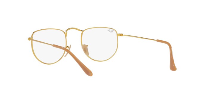 Occhiali da vista Ray-Ban Elon RX 3958V (3086) - RB 3958V 3086 colore legend gold forma irregolare lenti demo lens