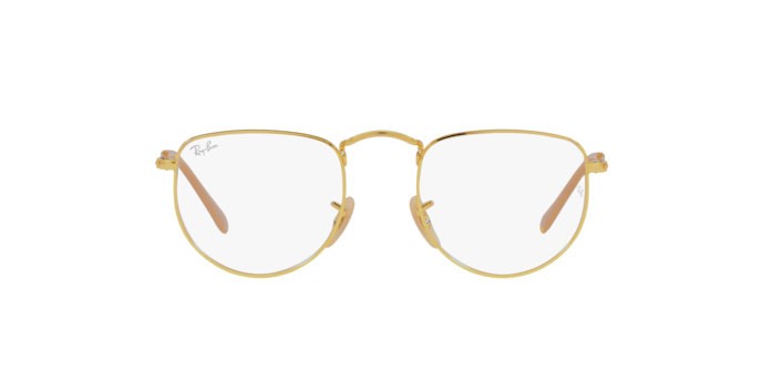 Occhiali da vista Ray-Ban Elon RX 3958V (3086) - RB 3958V 3086 colore legend gold forma irregolare lenti demo lens