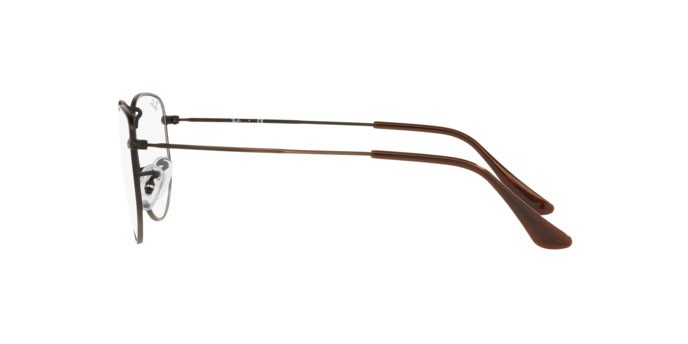 Occhiali da vista Ray-Ban Elon RX 3958V (3120) - RB 3958V 3120 colore antique copper forma irregolare lenti demo lens