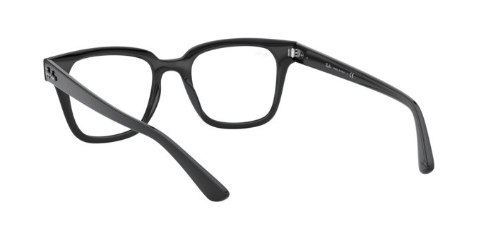 Brillen Ray-Ban RX 4323V (2000) - RB 4323V 2000 farbe black form quadratisch gläser demo lens
