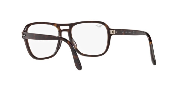Brillen Ray-Ban Stateside RX 4356V (2012) - RB 4356V 2012 farbe havana form quadratisch gläser demo lens