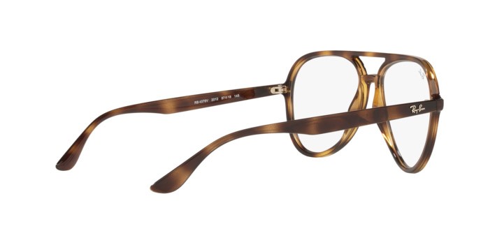 Brillen Ray-Ban RX 4376V (2012) - RB 4376V 2012 farbe havana form aviator gläser demo lens