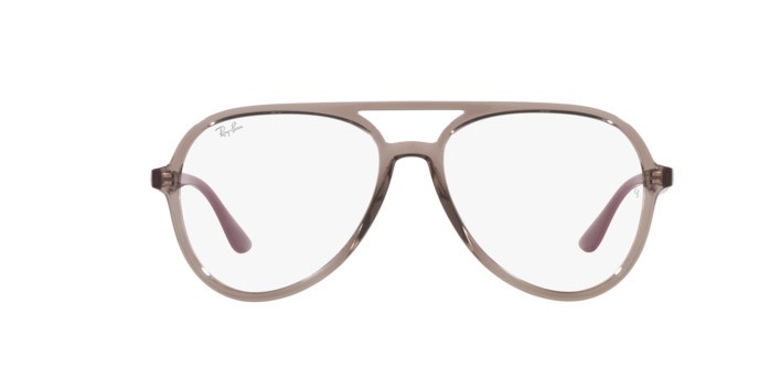 Brillen Ray-Ban RX 4376V (8083) - RB 4376V 8083 farbe transparent grey form aviator gläser demo lens