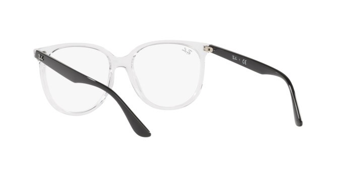 Eyeglasses Ray-Ban RX 4378V (5943) - RB 4378V 5943 color transparent shape square lenses demo lens