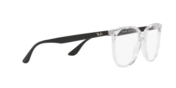 Eyeglasses Ray-Ban RX 4378V (5943) - RB 4378V 5943 color transparent shape square lenses demo lens