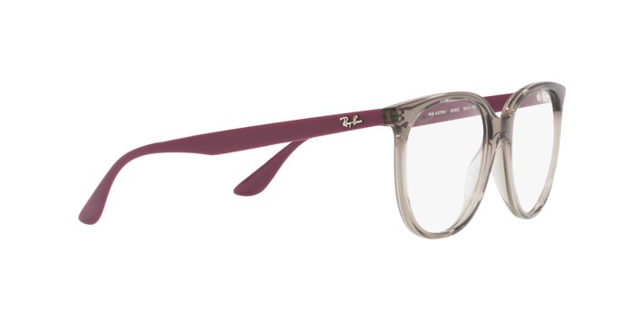 Occhiali da vista Ray-Ban RX 4378V (8083) - RB 4378V 8083 colore transparent grey forma quadrato lenti demo lens