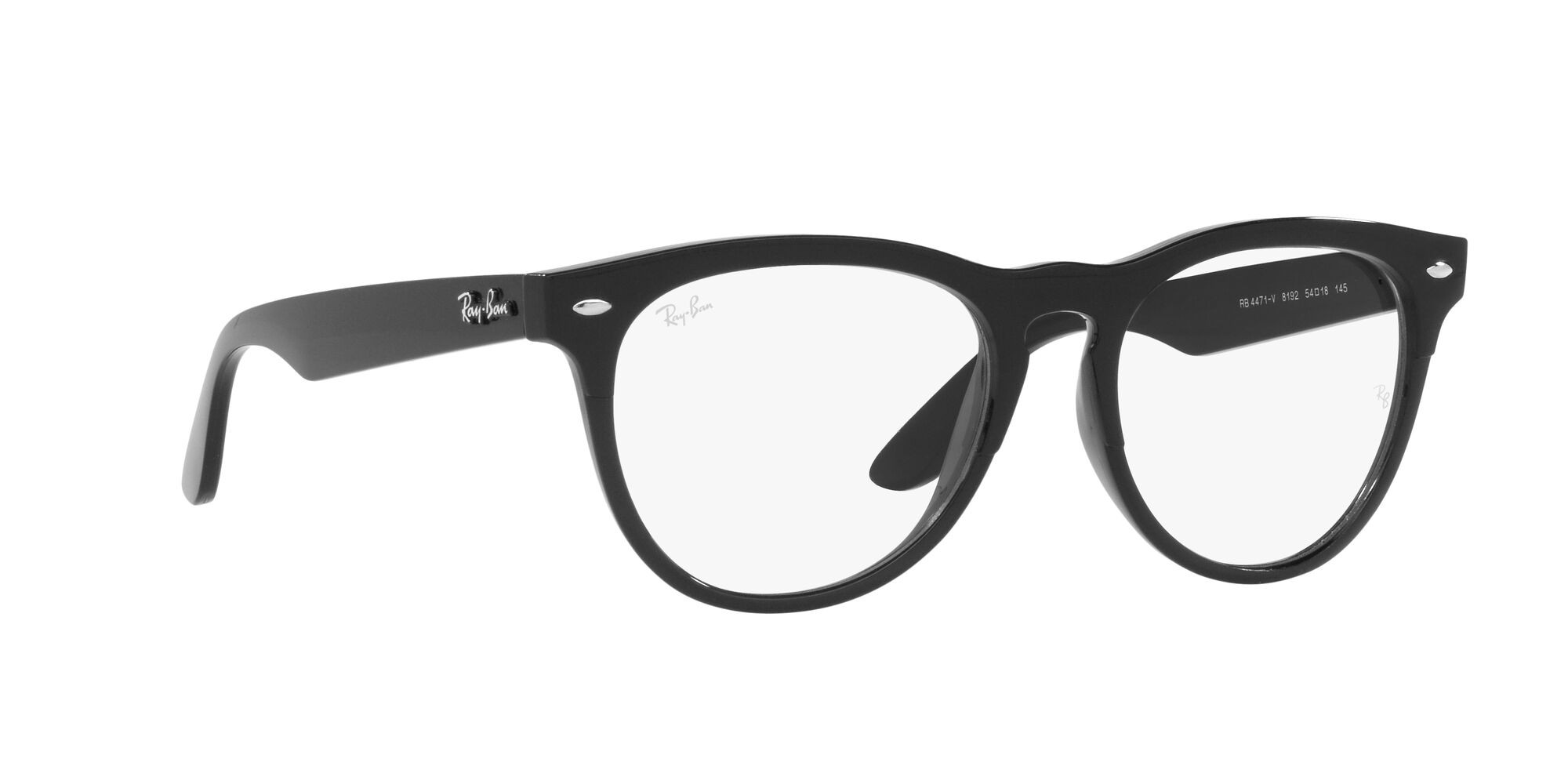 Brillen Ray-Ban Iris RX 4471V (8192) - RB 4471V 8192 farbe nero form quadratisch gläser lente demo