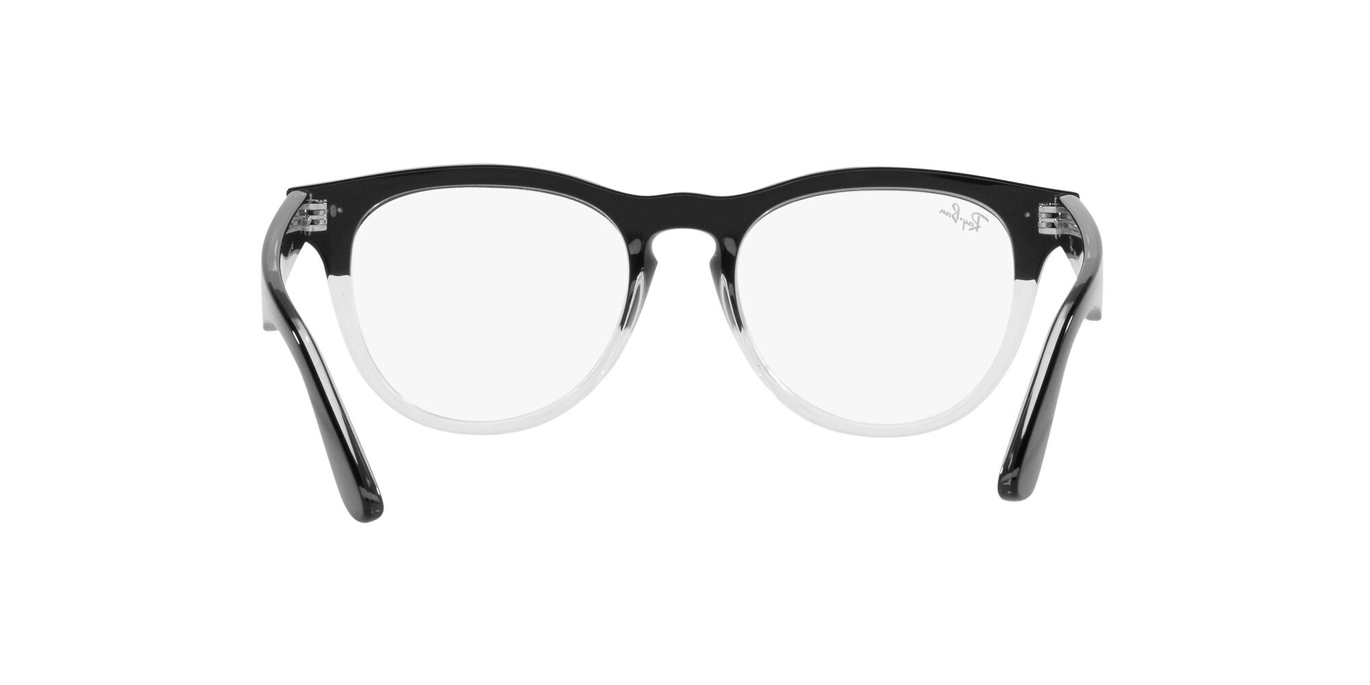 Eyeglasses Ray-Ban Iris RX 4471V (8193) - RB 4471V 8193 color nero su trasparente shape square lenses lente demo