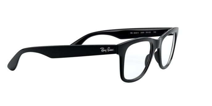 Brillen Ray-Ban RX 4640V (2000) - RB 4640V 2000 farbe shiny black form quadratisch gläser demo lens