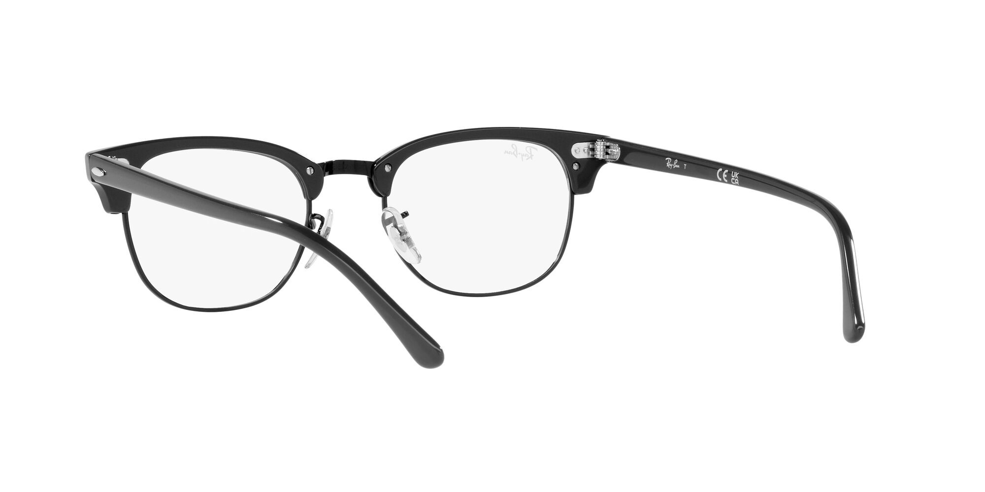 Eyeglasses Ray-Ban Clubmaster RX 5154 (8232) - RB 5154 8232 color green on arista shape square lenses lente demo
