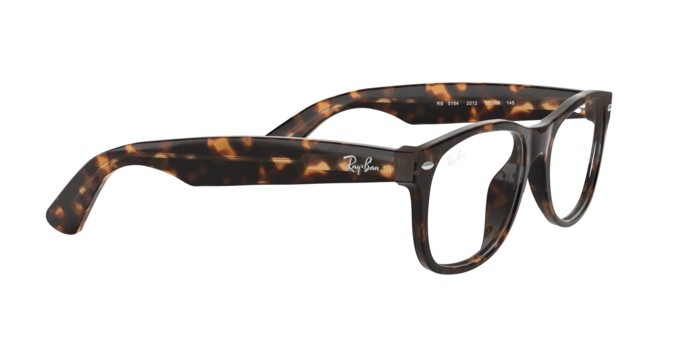 Brillen Ray-Ban New Wayfarer Optics RX 5184 (2012) - RB 5184 2012 farbe dark havana form quadratisch gläser demo lens
