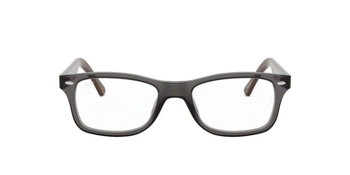 Eyeglasses Ray-Ban RX 5228 (5546) - RB 5228 5546 color grey shape square lenses demo lens