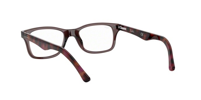 Occhiali da vista Ray-Ban RX 5228 (5628) - RB 5228 5628 colore opal brown forma quadrato lenti demo lens