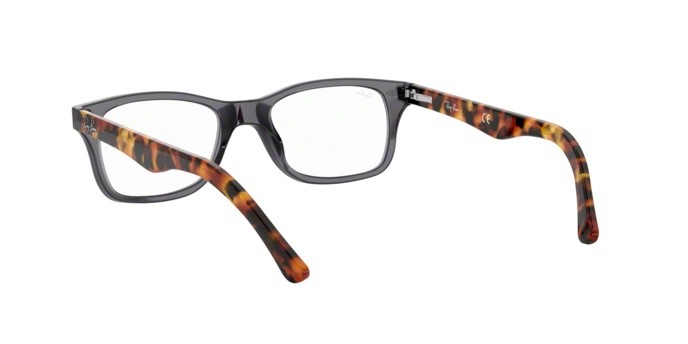 Occhiali da vista Ray-Ban RX 5228 (5629) - RB 5228 5629 colore opal grey forma quadrato lenti demo lens