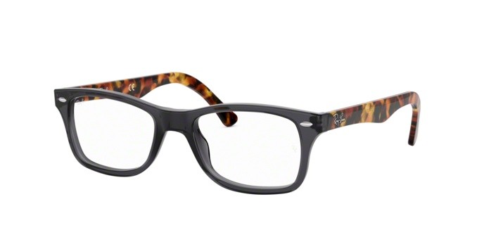 Occhiali da vista Ray-Ban RX 5228 (5629) - RB 5228 5629 colore opal grey forma quadrato lenti demo lens