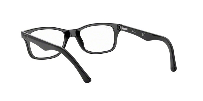 Occhiali da vista Ray-Ban RX 5228F (2000) - RB 5228F 2000 colore shiny black forma quadrato lenti demo lens