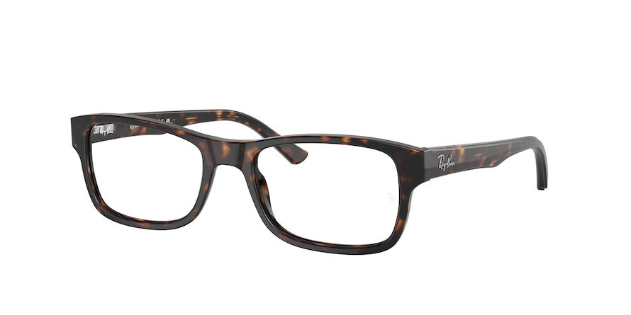 Occhiali da vista Ray-Ban RX 5268 (2012) - RB 5268 2012 colore havana forma quadrato lenti trasparente