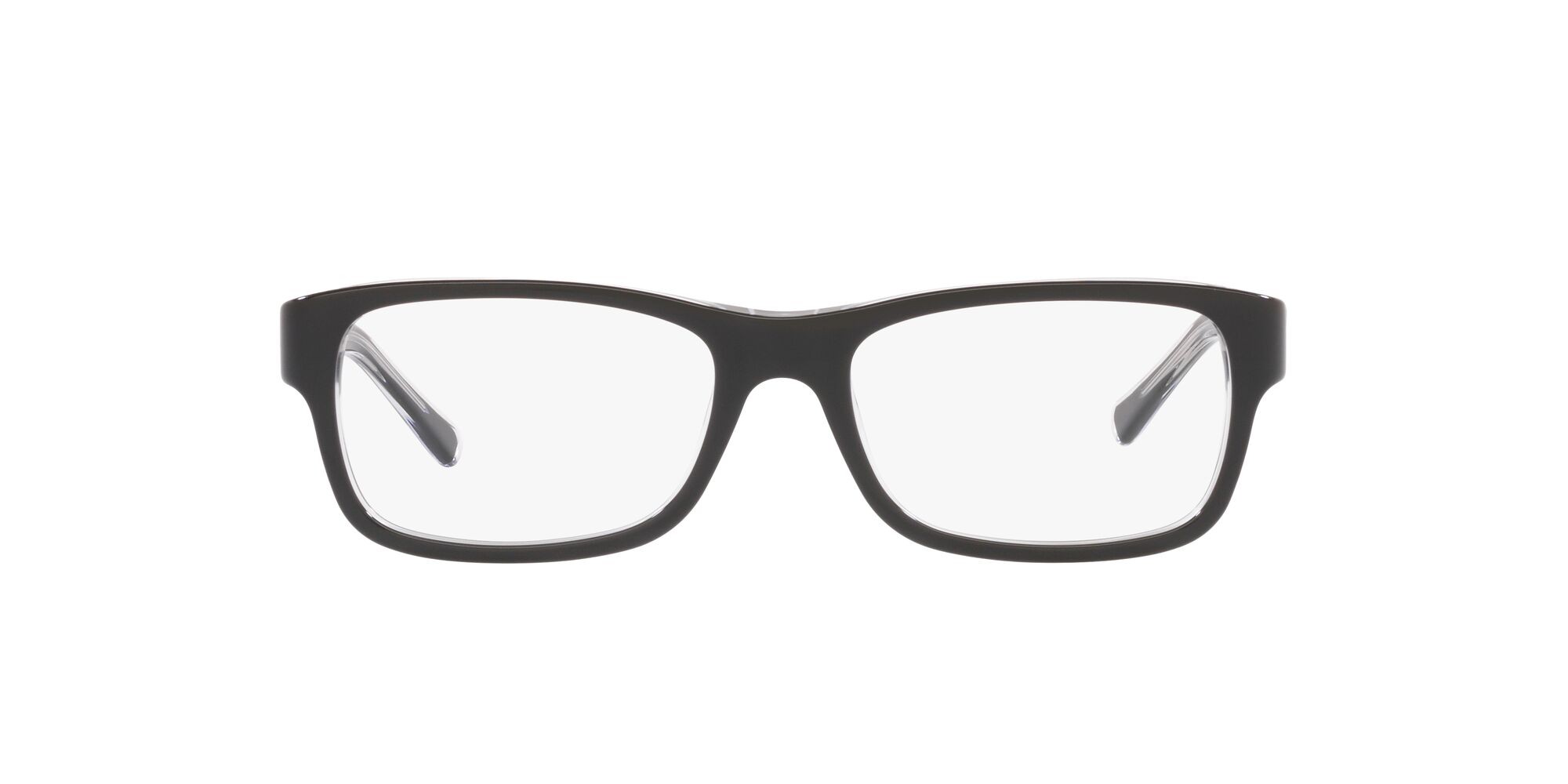 Occhiali da vista Ray-Ban RX 5268 (2034) - RB 5268 2034 colore nero su trasparente forma quadrato lenti lente demo