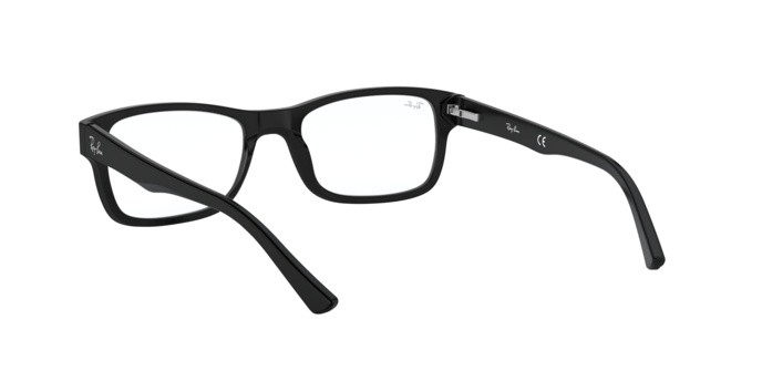 Occhiali da vista Ray-Ban RX 5268 (5119) - RB 5268 5119 colore matte black forma rettangolare lenti demo lens