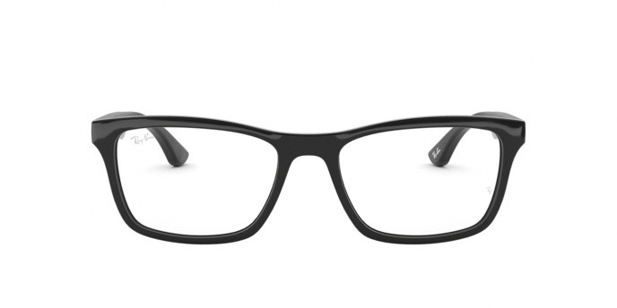 Occhiali da vista Ray-Ban RX 5279 (2000) - RB 5279 2000 colore shiny black forma quadrato lenti demo lens