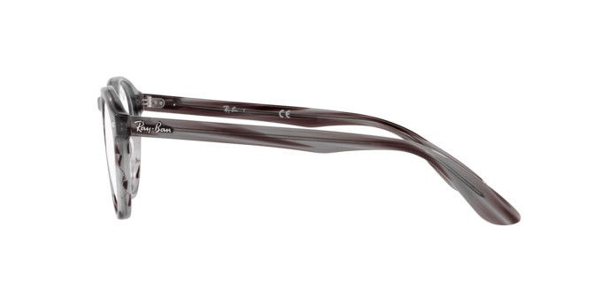 Brillen Ray-Ban RX 5283 (8055) - RB 5283 8055 farbe striped grey form pantos gläser demo lens