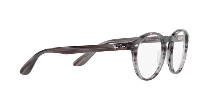 Brillen Ray-Ban RX 5283 (8055) - RB 5283 8055 farbe striped grey form pantos gläser demo lens