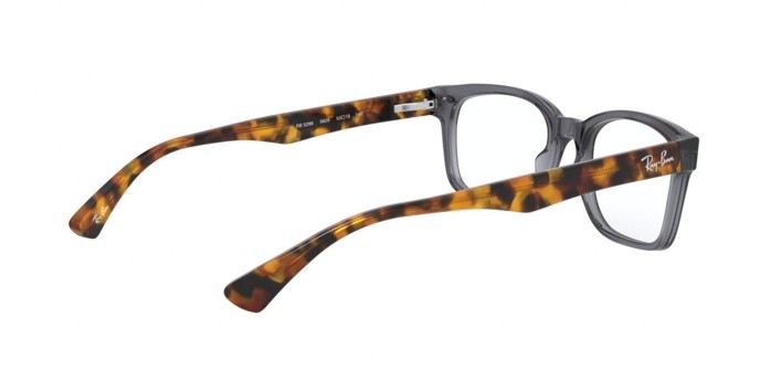 Eyeglasses Ray-Ban RX 5286 (5629) - RB 5286 5629 color shiny opal grey shape square lenses demo lens