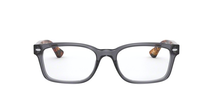 Eyeglasses Ray-Ban RX 5286 (5629) - RB 5286 5629 color shiny opal grey shape square lenses demo lens