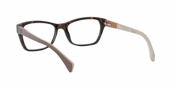 Brillen Ray-Ban RX 5298 (5549) - RB 5298 5549 farbe havana form schmetterling gläser demo lens
