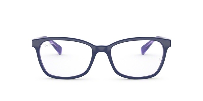 Occhiali da vista Ray-Ban RX 5362 (5776) - RB 5362 5776 colore top blue/lt blue/transp violet forma quadrato lenti demo lens