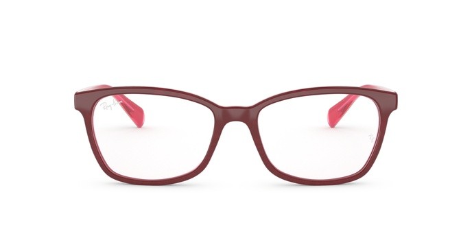 Eyeglasses Ray-Ban RX 5362 (5777) - RB 5362 5777 color top fuxia/pink/fuxia transp shape square lenses demo lens