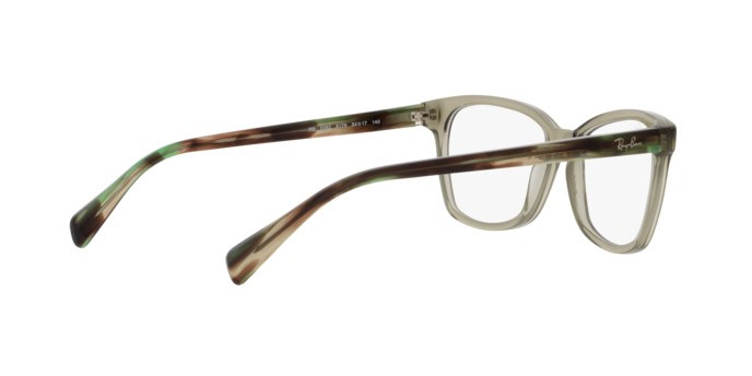 Occhiali da vista Ray-Ban RX 5362 (8178) - RB 5362 8178 colore transparent green forma farfalla lenti demo lens