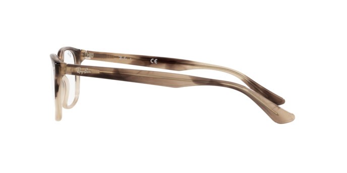 Brillen Ray-Ban RX 5375 (8107) - RB 5375 8107 farbe gradient brown havana form quadratisch gläser demo lens