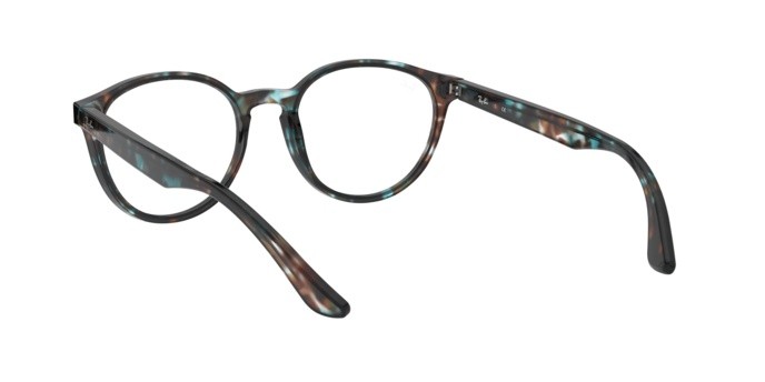 Brillen Ray-Ban RX 5380 (5949) - RB 5380 5949 farbe havana opal light blue form pantos gläser demo lens