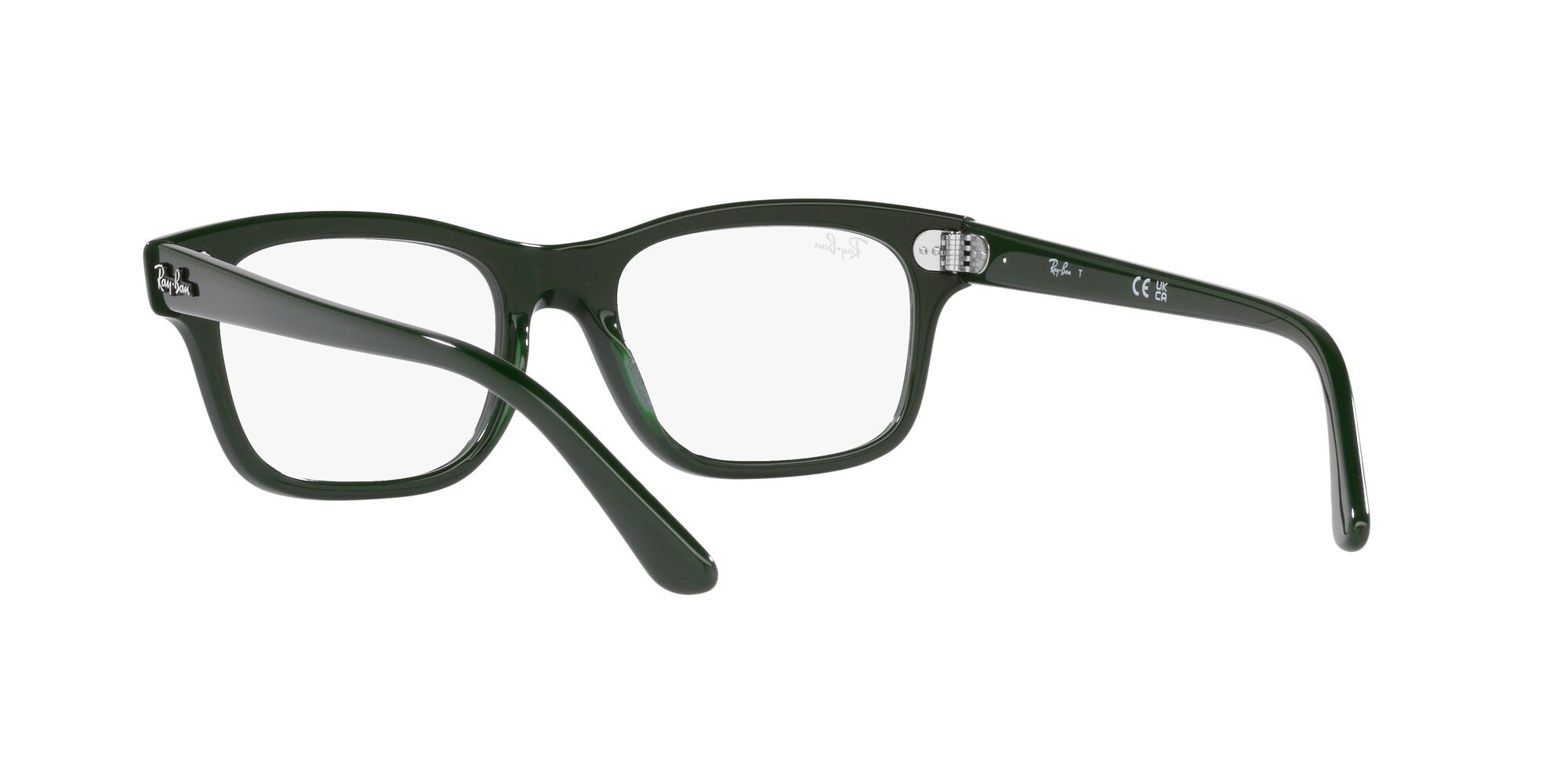 Brillen Ray-Ban Mr Burbank RX 5383 (8226) - RB 5383 8226 farbe verde form rechteckig gläser lente demo
