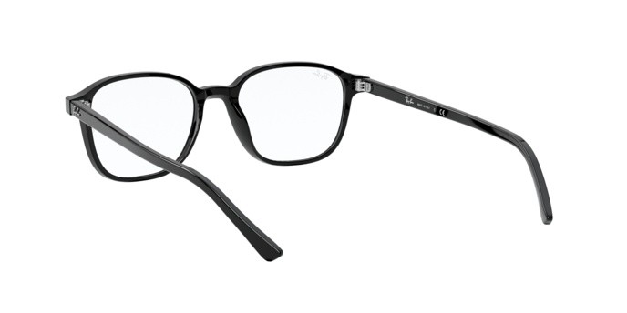 Occhiali da vista Ray-Ban Leonard RX 5393 (2000) - RB 5393 2000 colore black forma quadrato lenti demo lens