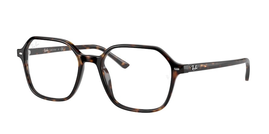 Eyeglasses Ray-Ban John RX 5394 (2012) - RB 5394 2012 color havana shape square lenses demo lens